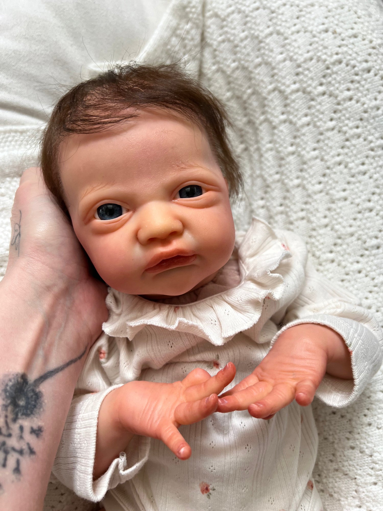 A reborn doll for sale at willow tree reborns