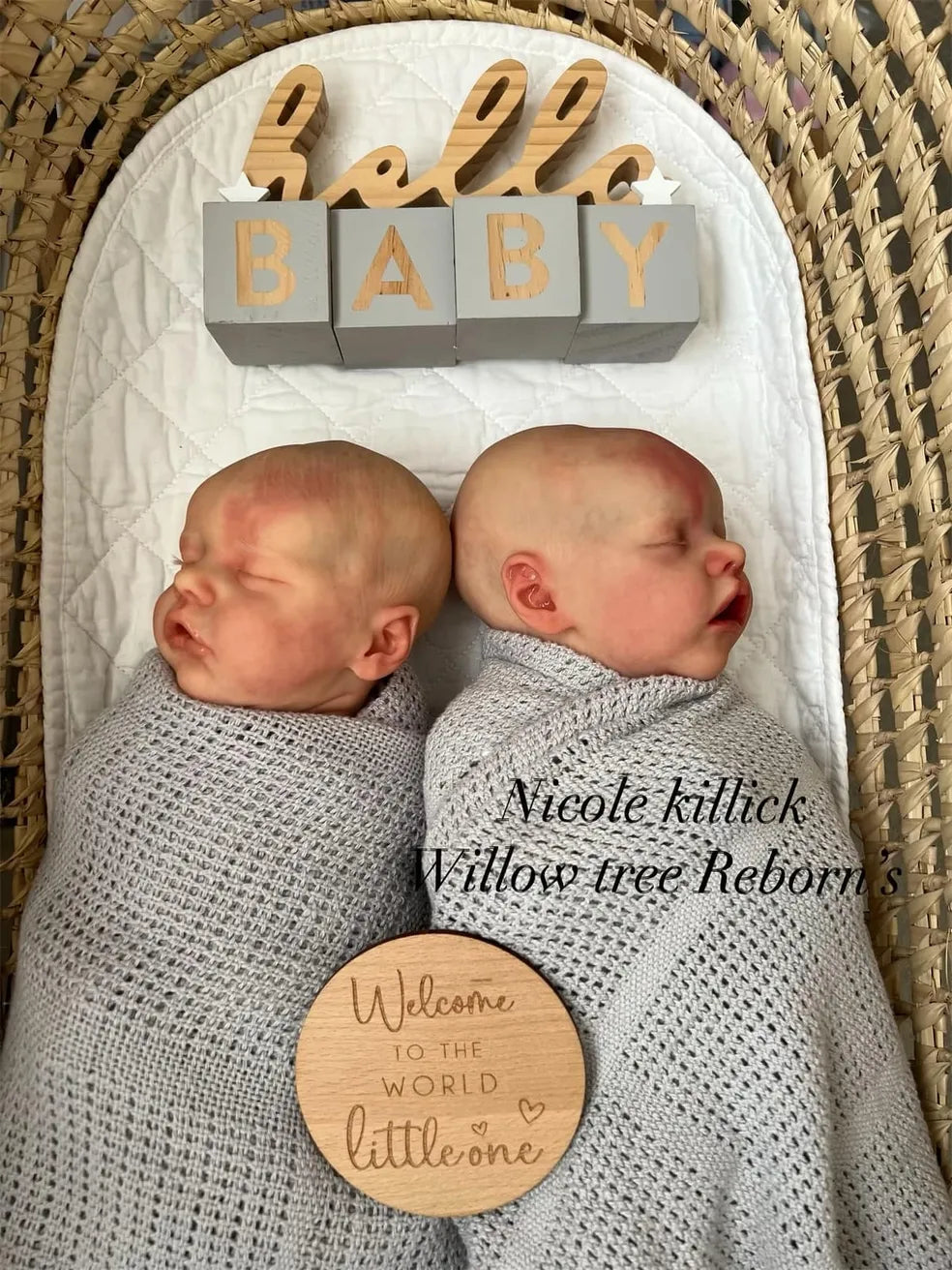 "Twin A & B by Bonnie Brown"