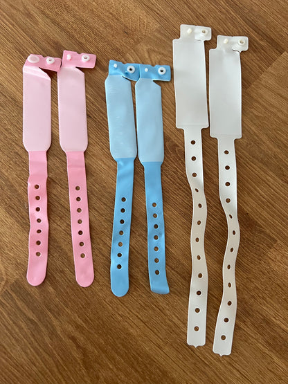Personalised Reborn Hospital Wristbands (Pair)