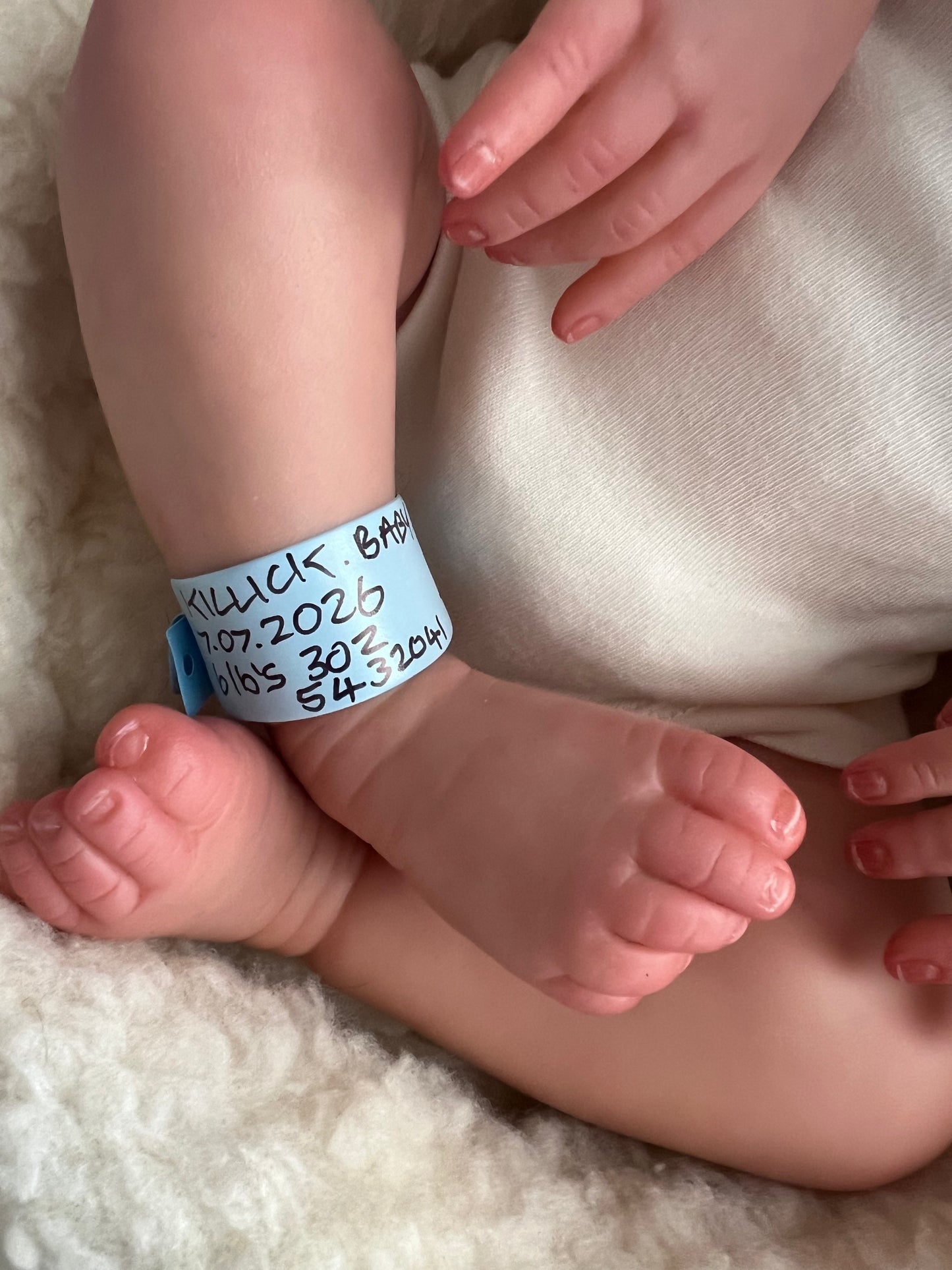 Personalised Reborn Hospital Wristbands (Pair)