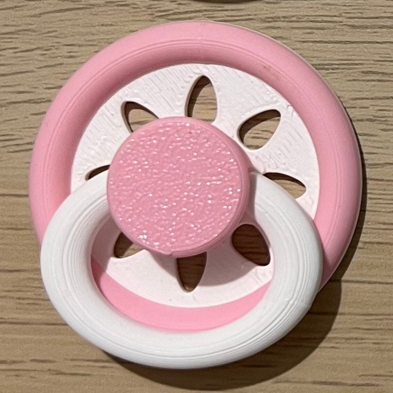 Strawberry Swirl magnetic dummy
